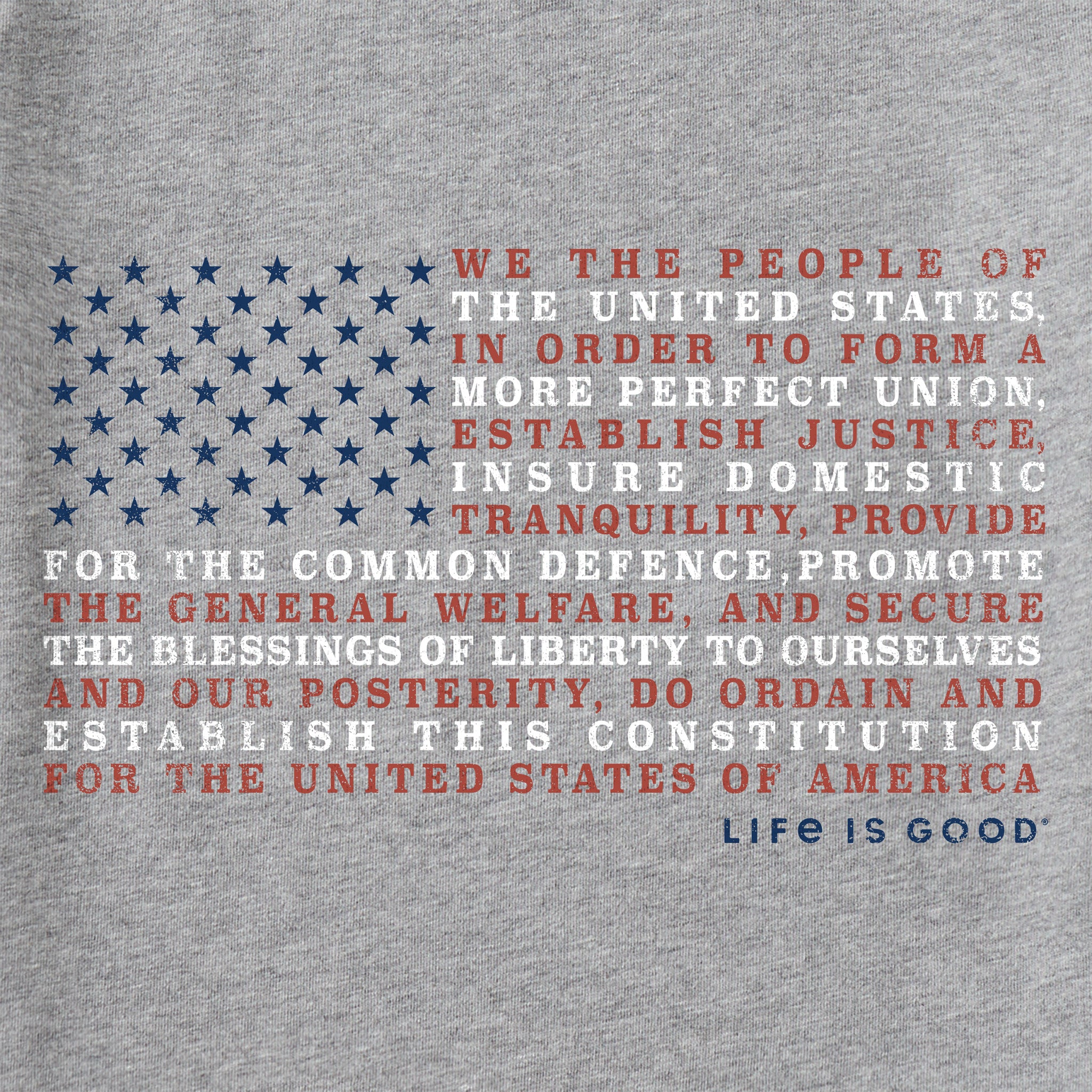 Product image for "Women's Constitution Flag Short Sleeve Tee" ||165057_2