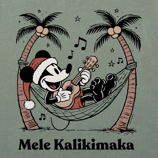 Product image for "Women's Mele Kalikimaka Willie Long Sleeve Crusher Tee" ||165210_2