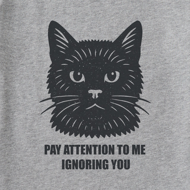 Product image for "Men's Bert's Ignore You Cat Short Sleeve Crusher Tee" ||165272_2