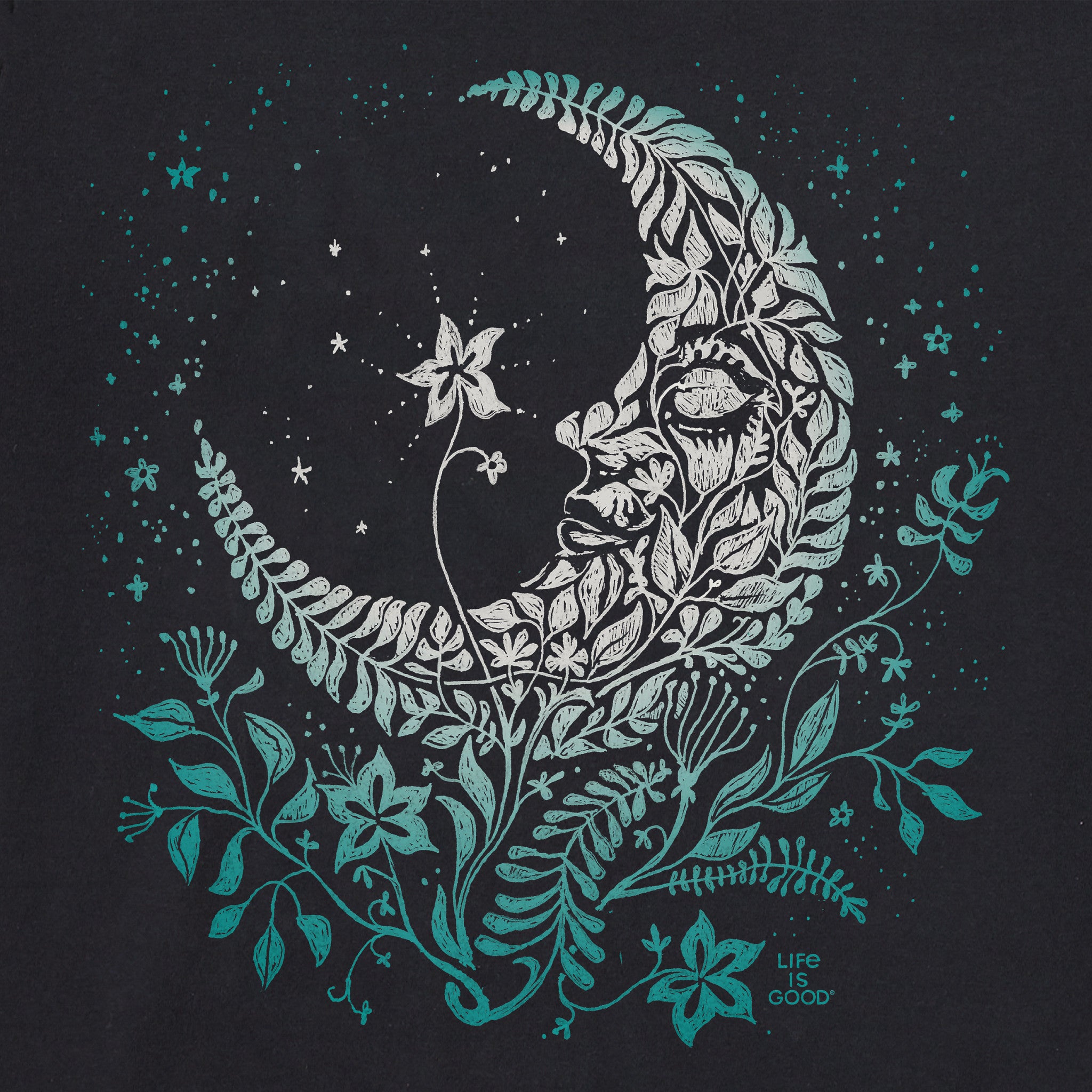 Women's Moon Bloom Short Sleeve Tee | Shop Life is Good
