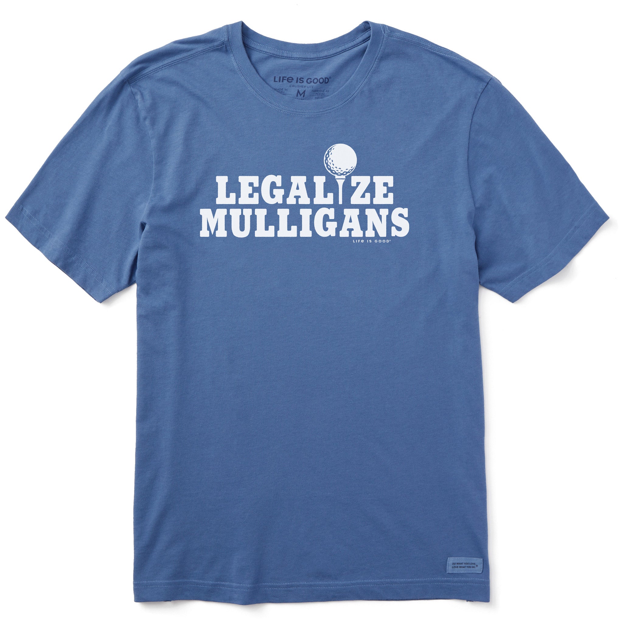 Men's Legalize Mulligans Golf Short Sleeve Tee | Shop Life is Good