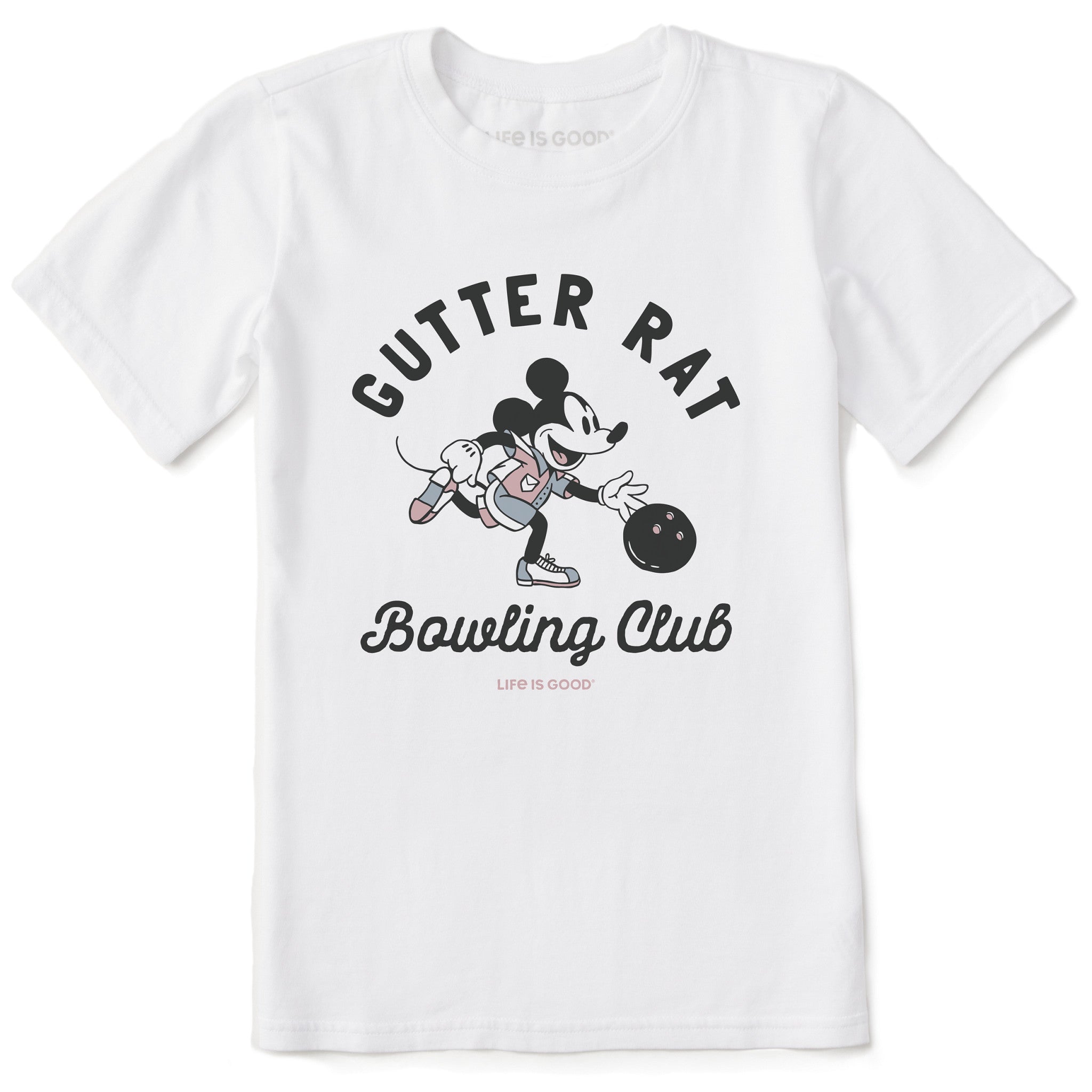 Kids Gutter Rat Bowling Club Short Sleeve Crusher Tee | Shop Life