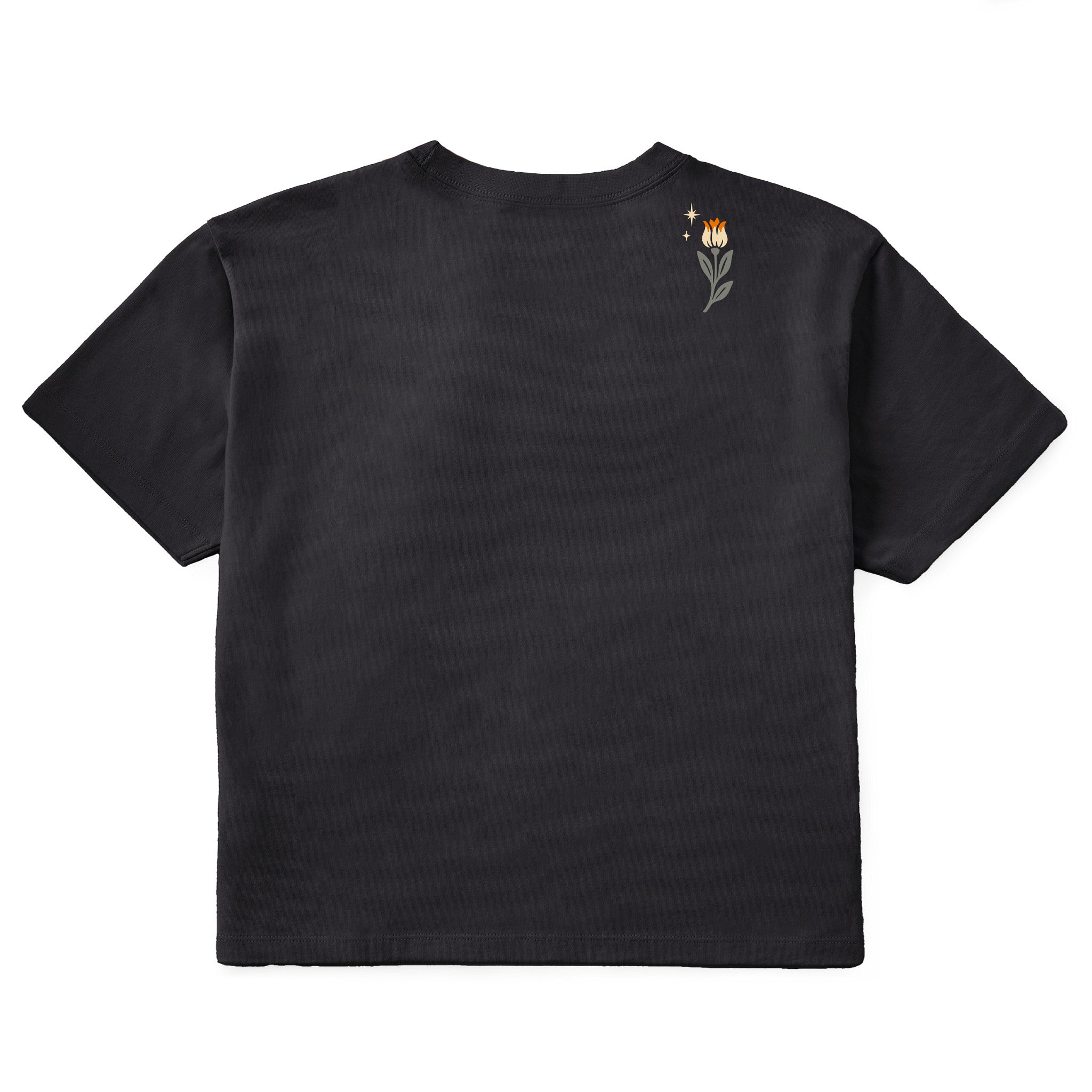 Women's Skull & Snake Flowers Short Sleeve Crusher Boxy Tee | Shop