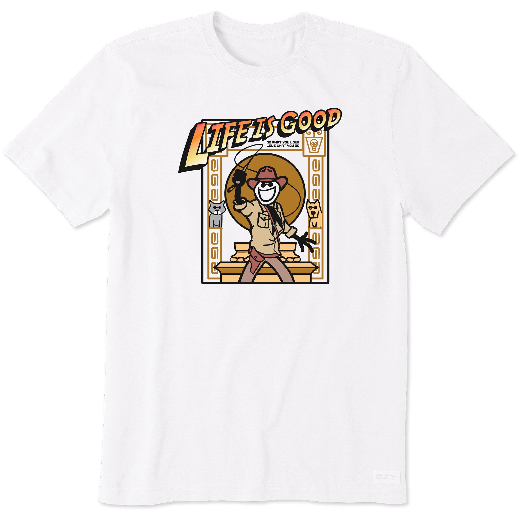 Men's Raider Jake Short Sleeve Crusher Tee | Shop Life is Good