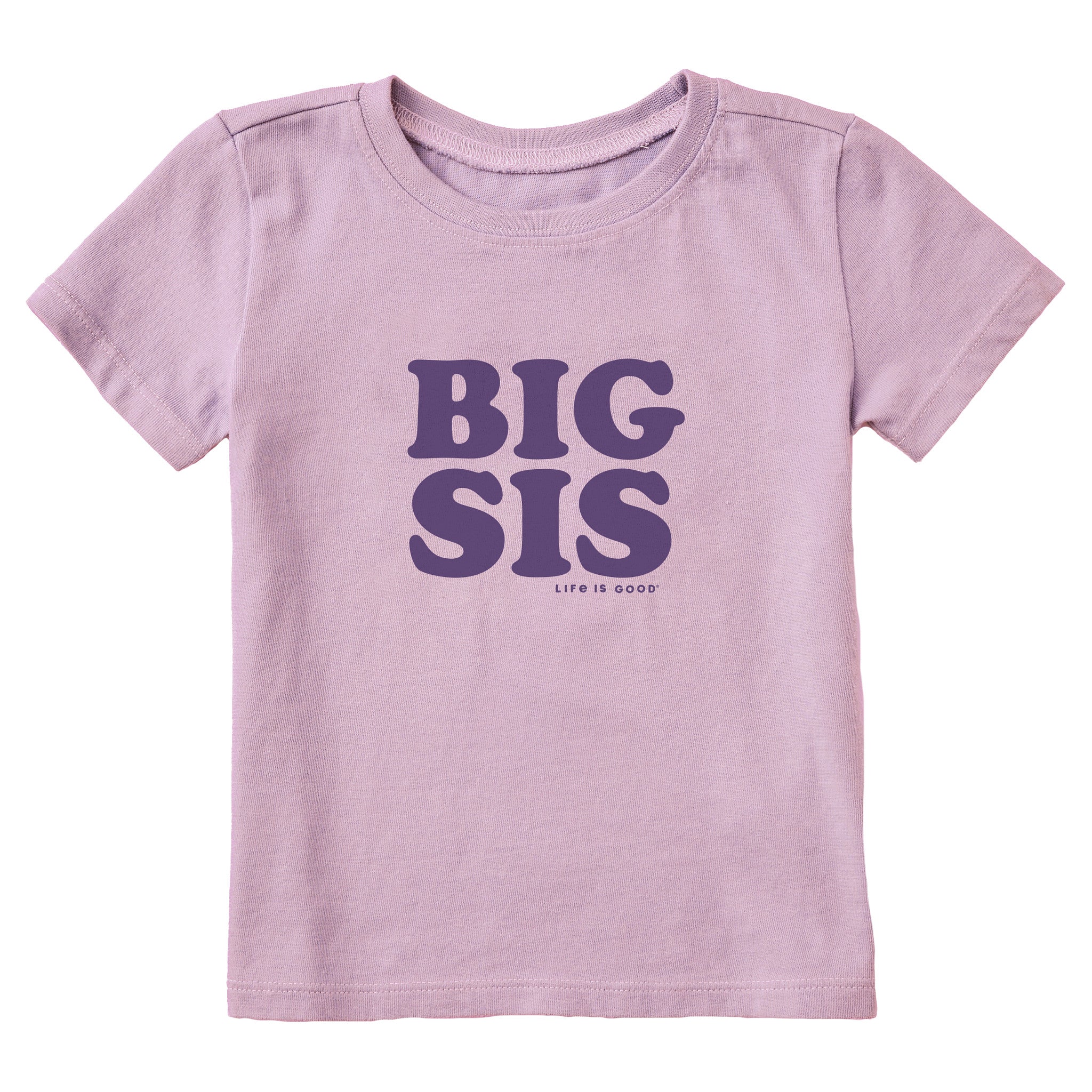 Toddler Big Sis Short Sleeve Crusher Tee | Shop Life is Good
