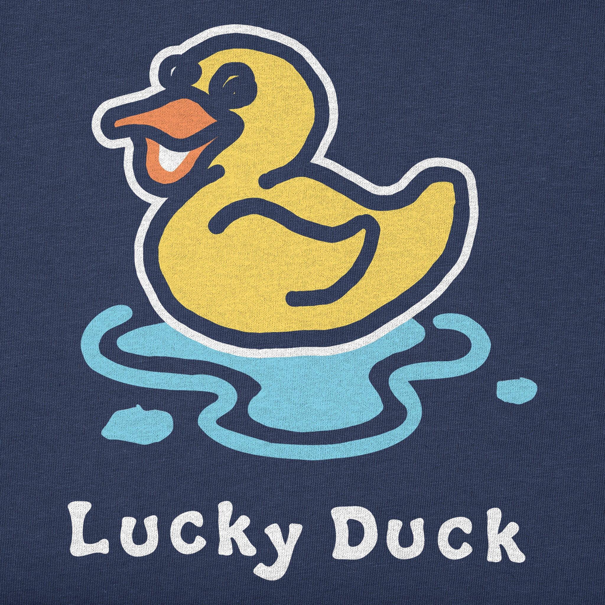 Toddler Lucky Duck Short Sleeve Crusher Tee | Shop Life is Good