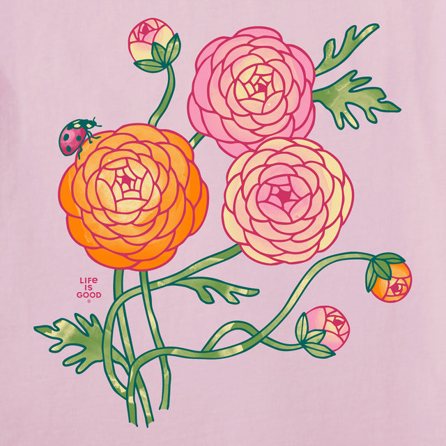 Product image for "Women's Ranunculus Ladybug Short Sleeve Crusher Tee" ||168026_2