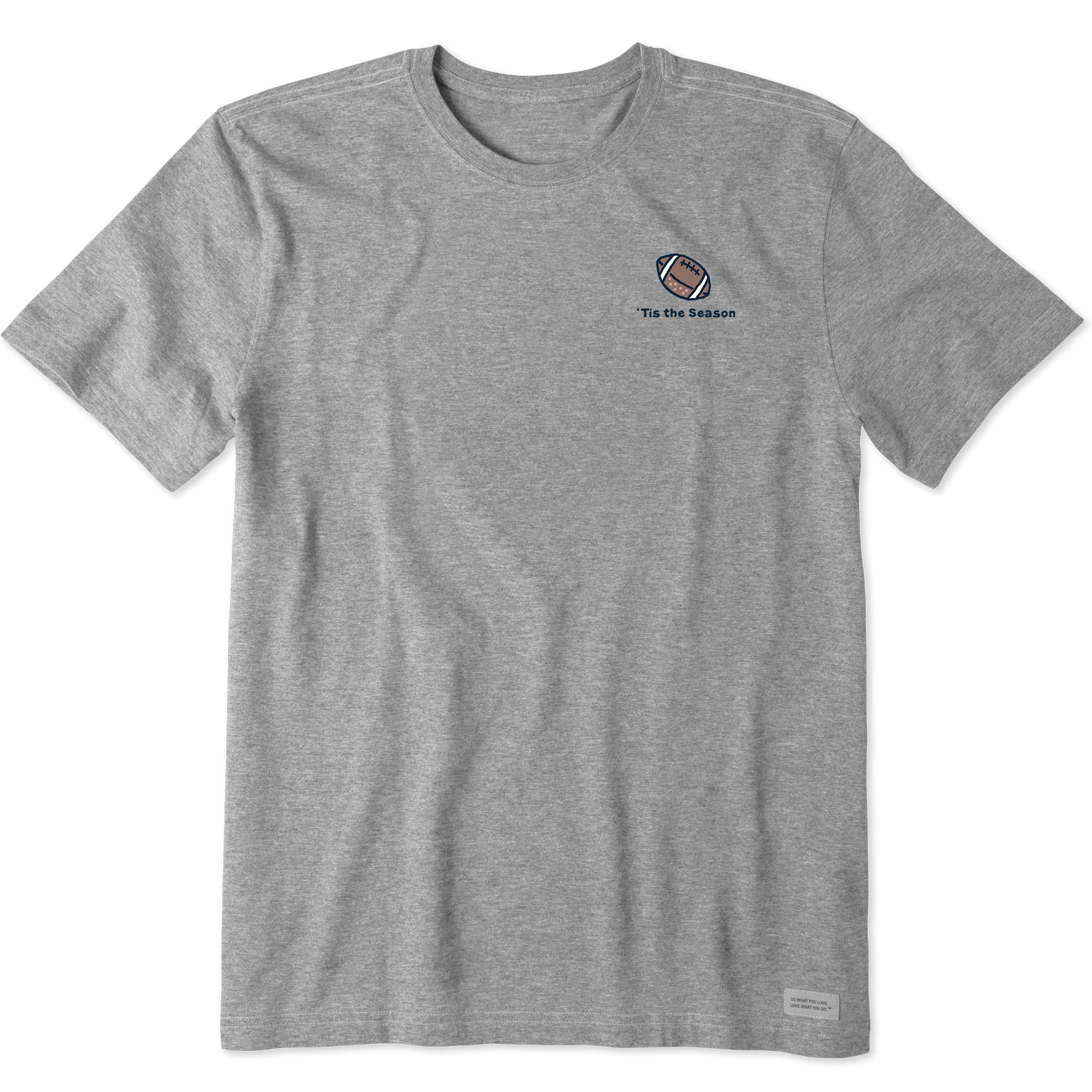 Men's Tis the Season Football Short Sleeve Tee | Shop Life is Good