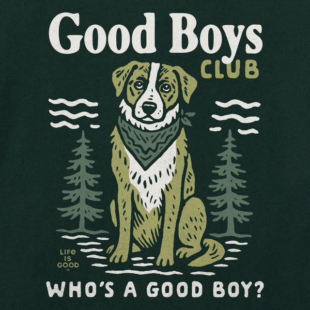 Product image for "Women's Good Boys Club Short Sleeve Crusher Boxy Tee" ||168413_2