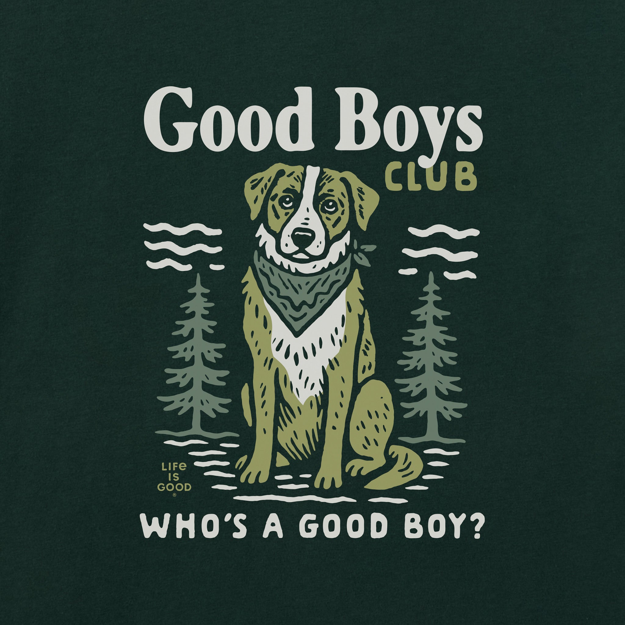 Men's Good Boys Club Short Sleeve Crusher Tee | Shop Life is Good