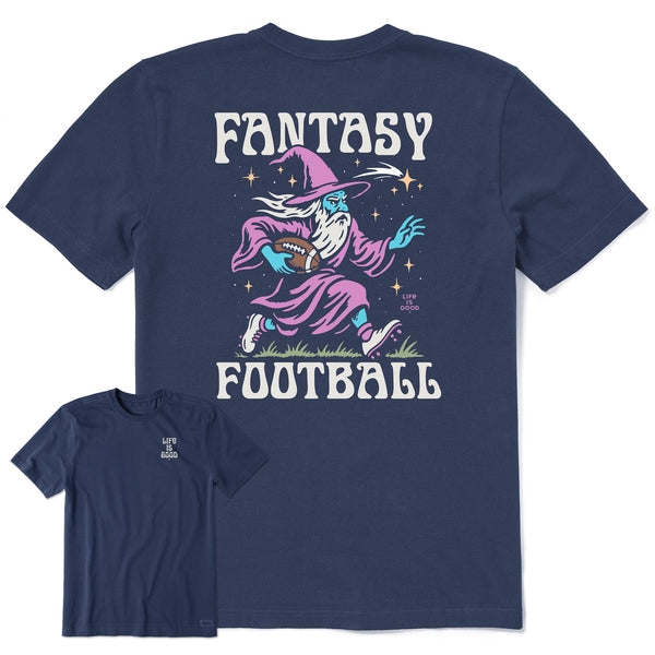 トップス  ORIGINALS FOOTBALL CLASSIC TSHIRT Men's Fantasy Football Rushing Wizard Short Sleeve Tee | Shop Life