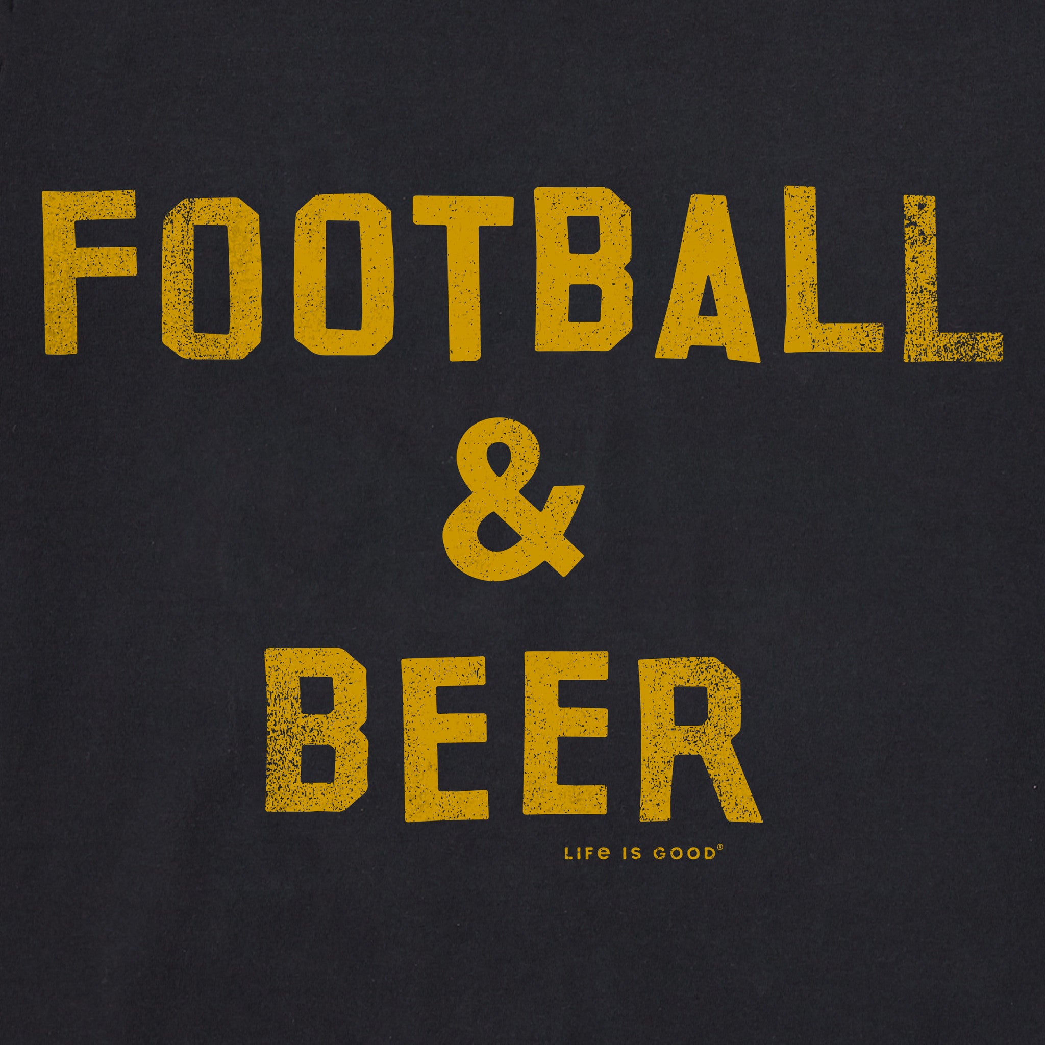 Men's Football Beer Short Sleeve Tee | Shop Life is Good