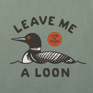Product image for "Women's Leave Me a Loon Short Sleeve Crusher Boxy Tee" ||168874_2