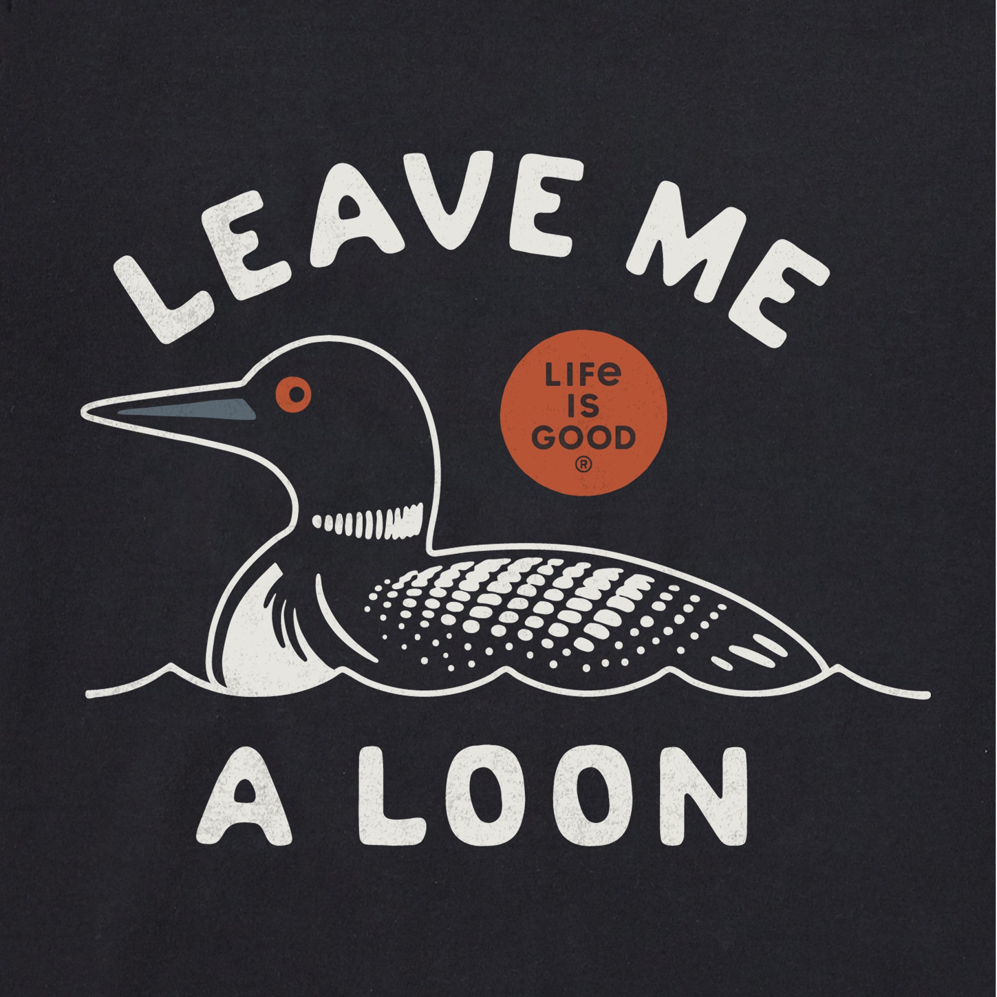 Women&#39;s Leave Me a Loon Crusher-LITE Shrunken Tee