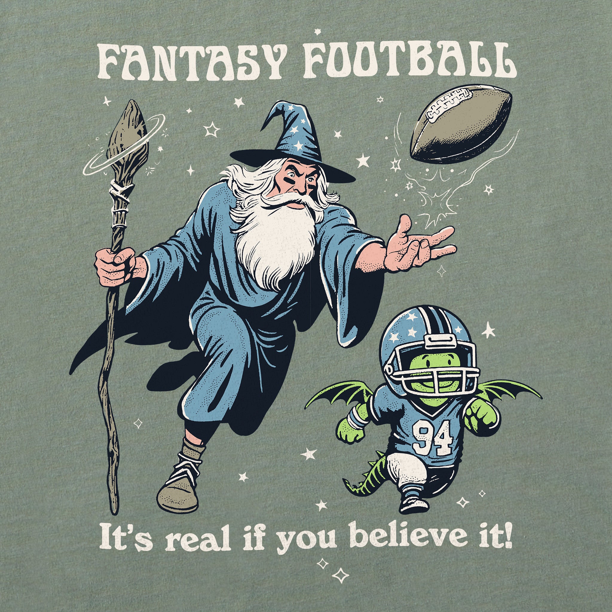 Men's Fantasy Football Short Sleeve Crusher Tee | Shop Life is Good