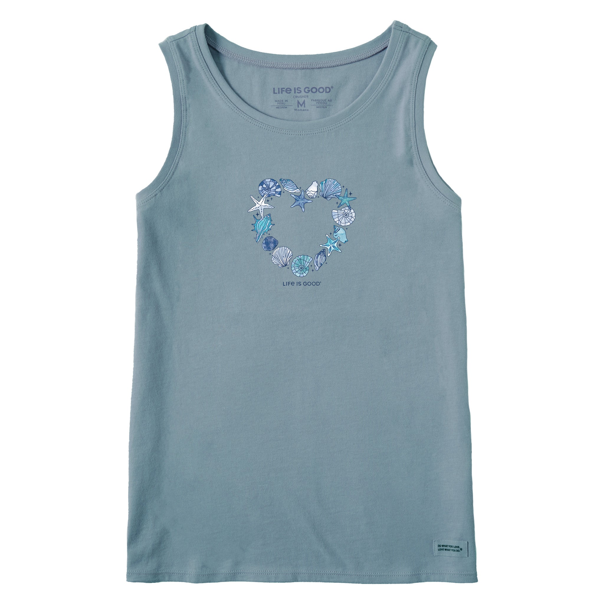 Product image for "Women's Seashell Heart Crusher Tank" ||168968_1