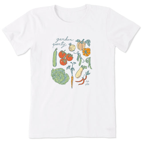 Women's Beet Vegetable Graphic T-Shirt | Casual Short Sleeve Foodie Tee, Grey, Medium