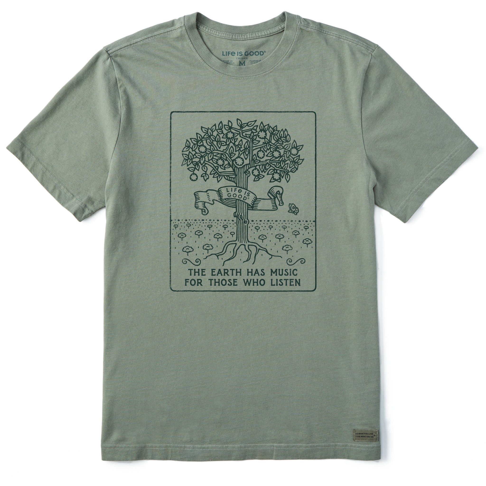 Men's The Earth Has Music Trees Short Sleeve Tee | Shop Life is Good