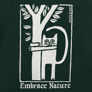 Product image for "Women's Embrace Nature Cat Short Sleeve Crusher Tee" ||169062_2