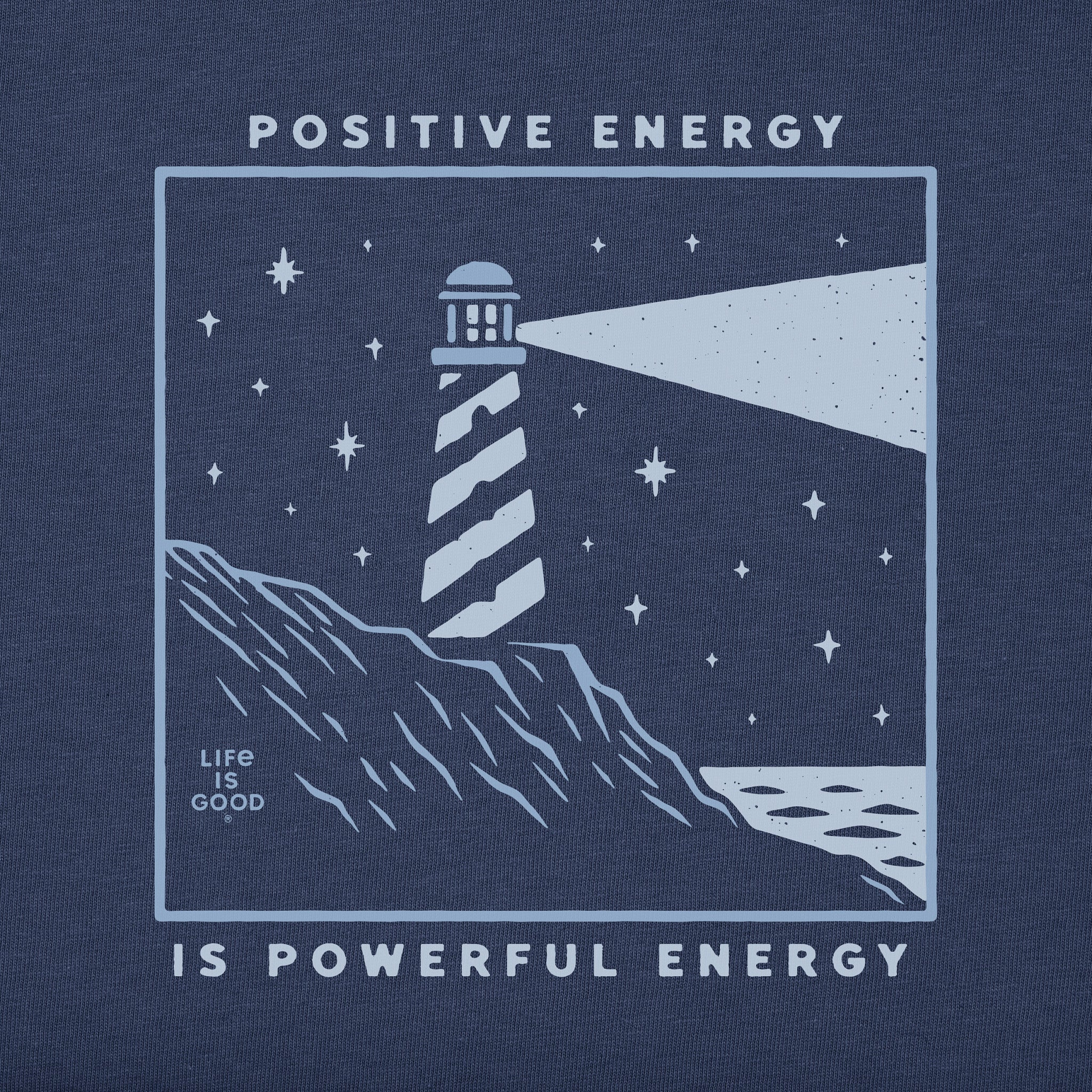 Men's Positive Energy Lighthouse Short Sleeve Tee | Shop Life is Good