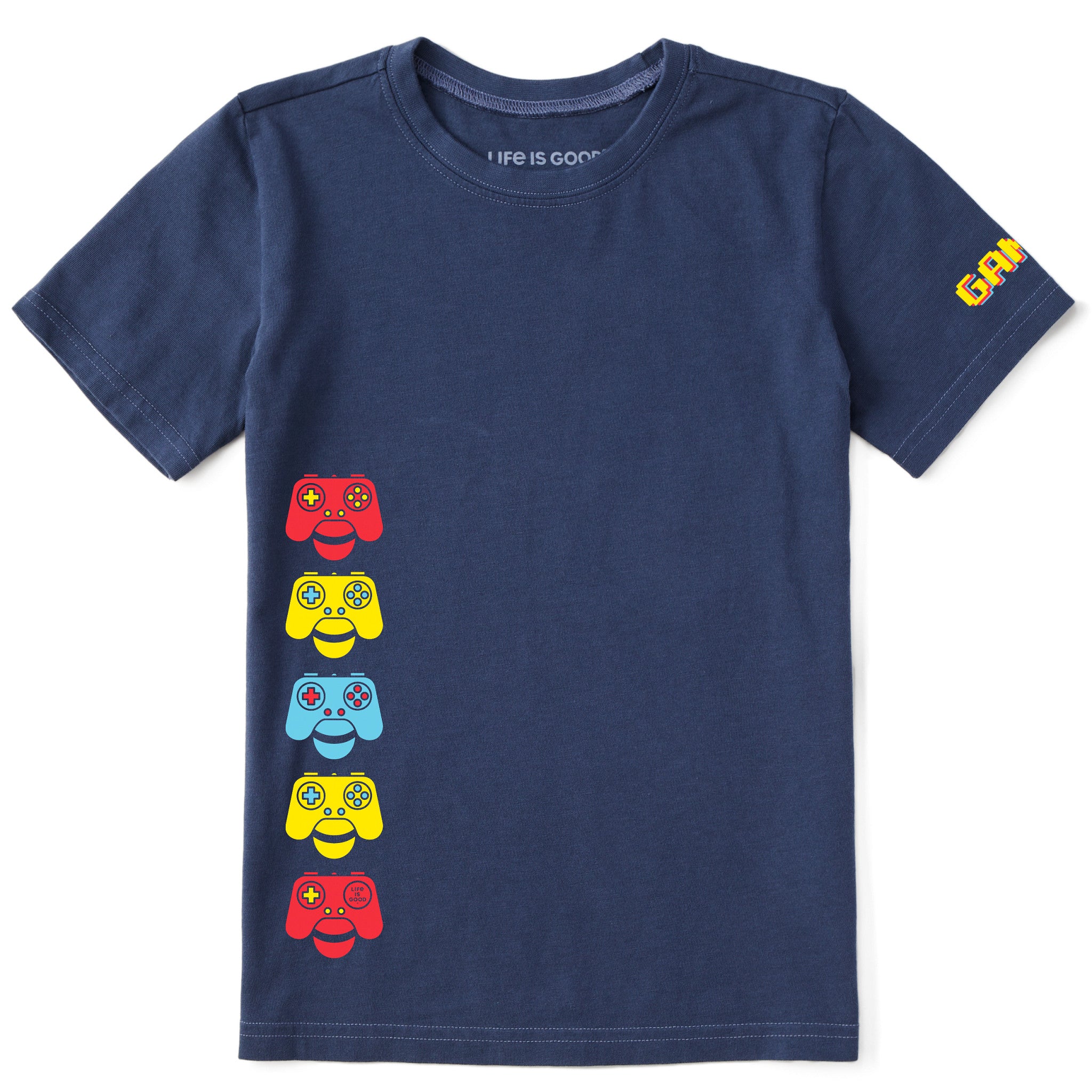Kids Game Controllers Short Sleeve Crusher Tee | Shop Life is Good