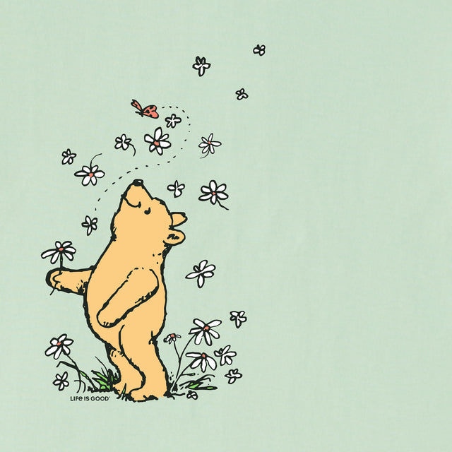 Product image for "Kids Winnie Flowers Short Sleeve Crusher Tee" ||169175_2