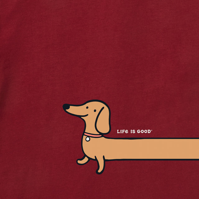 Product image for "Toddler Weenie Dog Short Sleeve Crusher Tee" ||169202_3