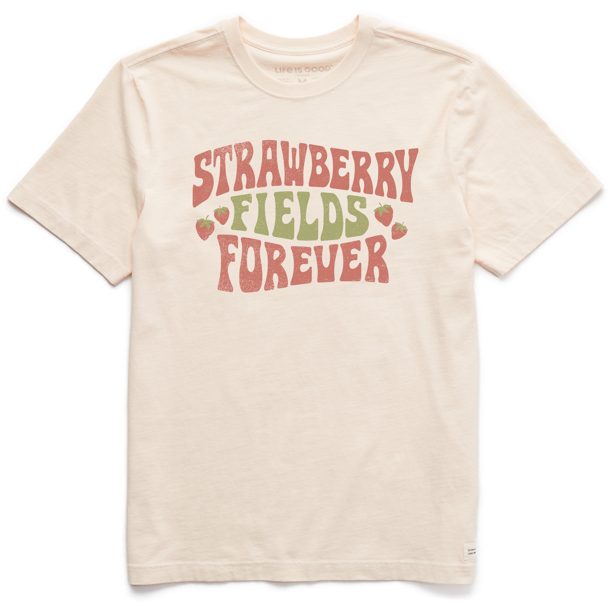 Men's Strawberry Fields Forever Short Sleeve Crusher Tee | Shop