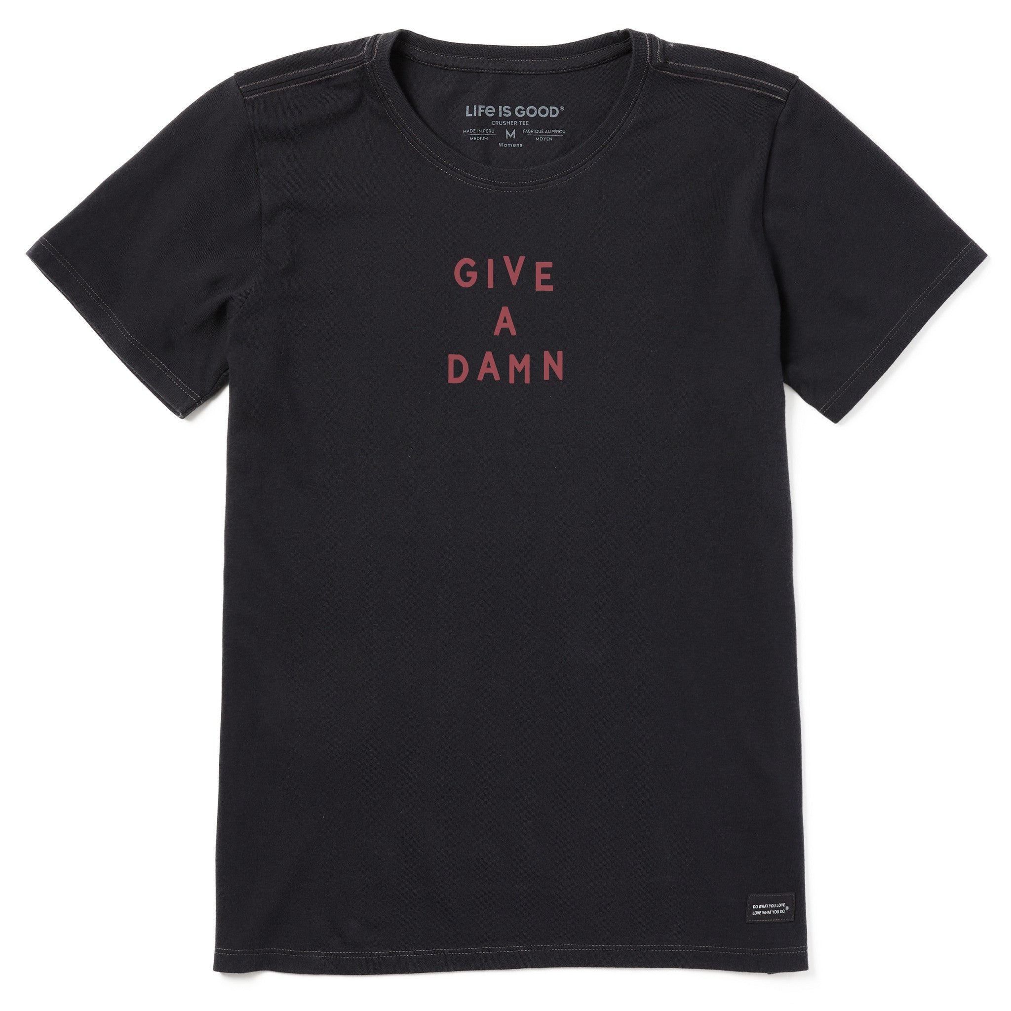 Women's Give a Damn Short Sleeve Tee | Shop Life is Good
