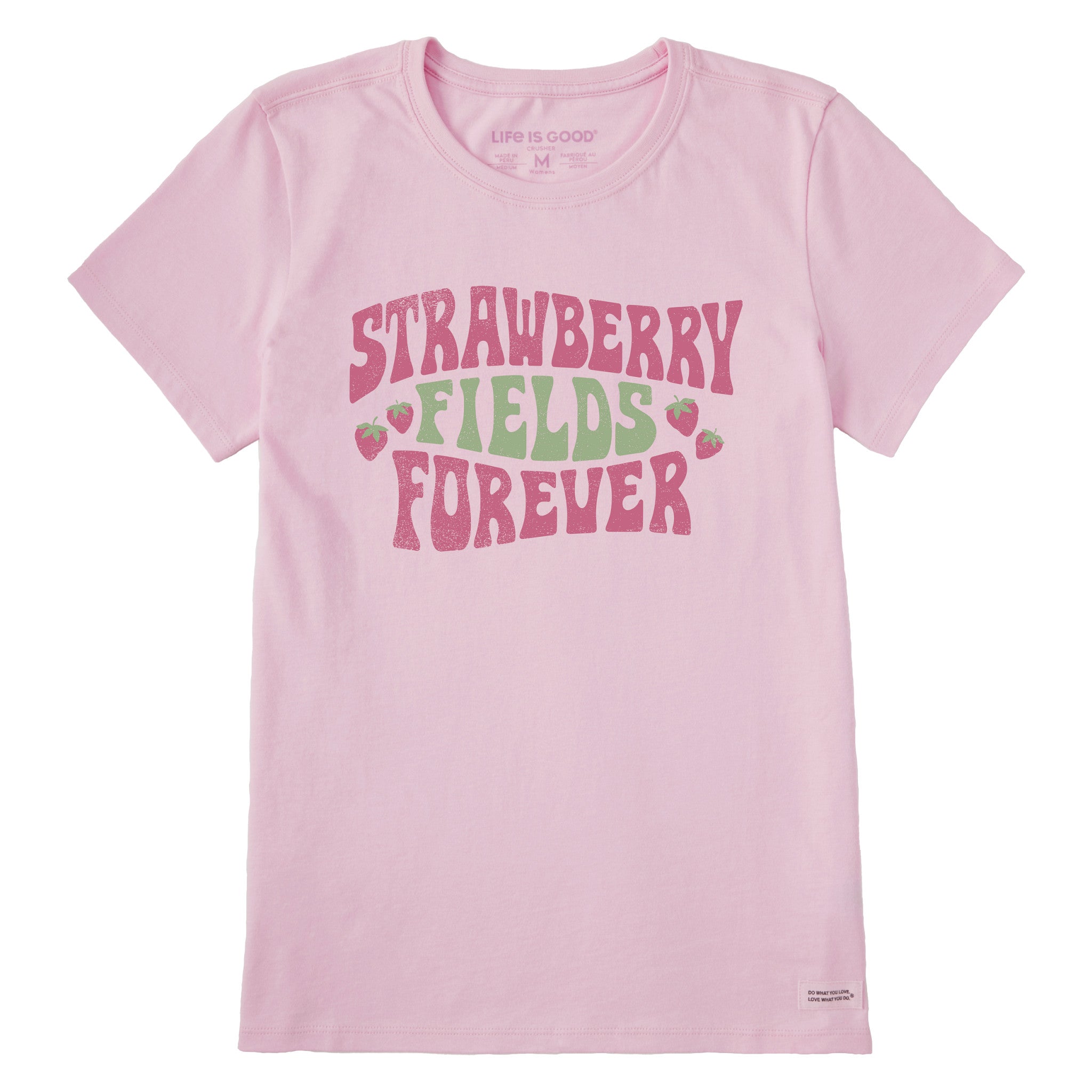 Women's Strawberry Fields Forever Short Sleeve Tee | Shop Life is Good
