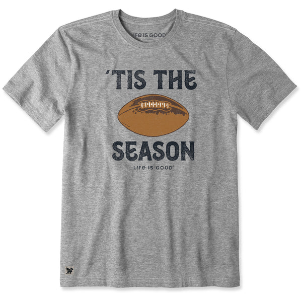Men's Football Tis the Season Short Sleeve Crusher Tee | Shop Life