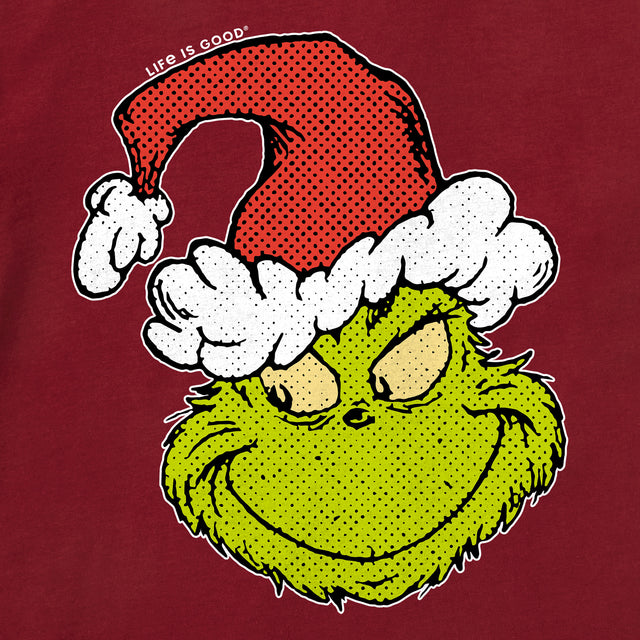 Product image for "Men's Pop Art Grinch Long Sleeve Crusher Tee" ||170446_2