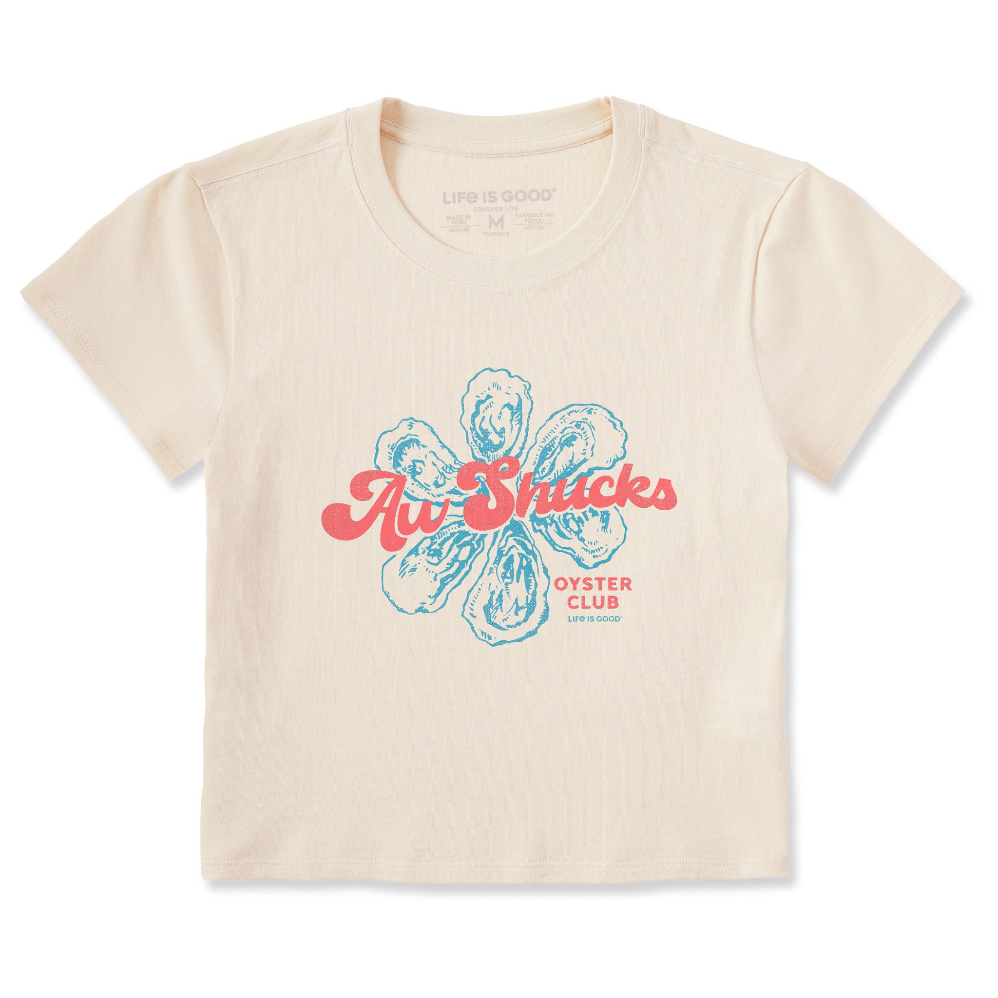 Women's Aw Shucks Oyster Club Crusher-LITE Shrunken Tee | Shop