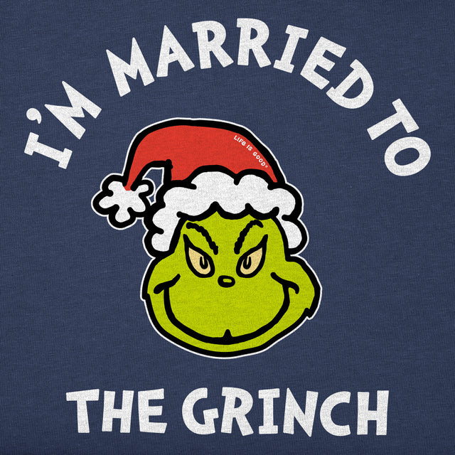 Product image for "Women's Married to the Grinch Long Sleeve Crusher Tee" ||170796_2