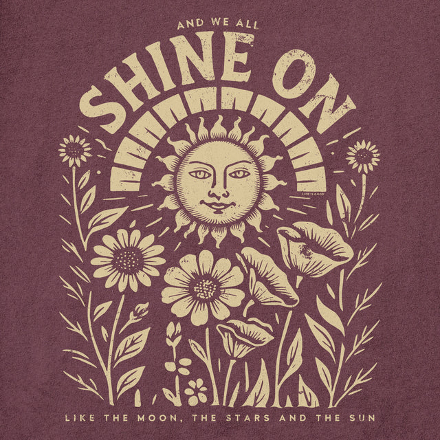 Product image for "Women's Shine On Sunflowers Short Sleeve Crusher Tee" ||171026_2