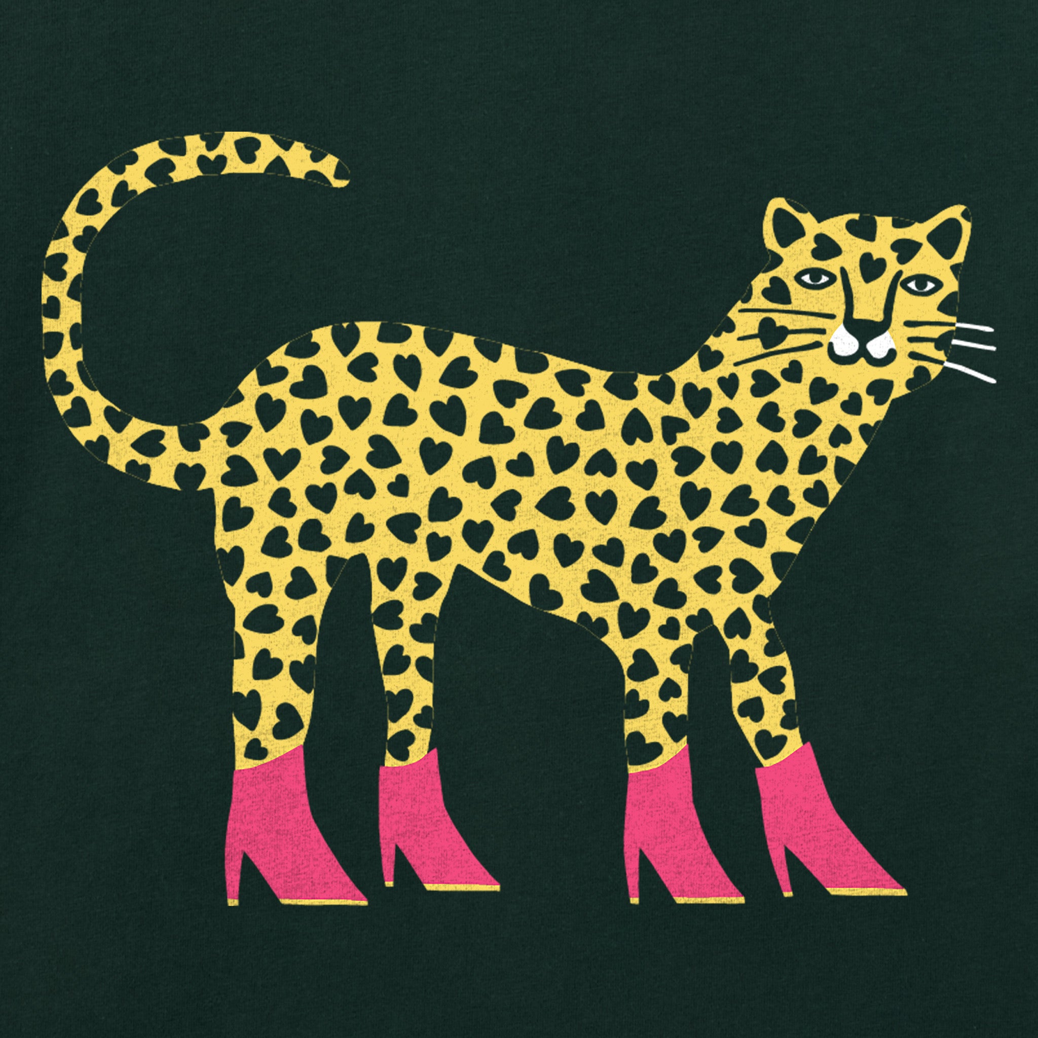 Women's Love Leopard Women's Baby Tee | Shop Life is Good