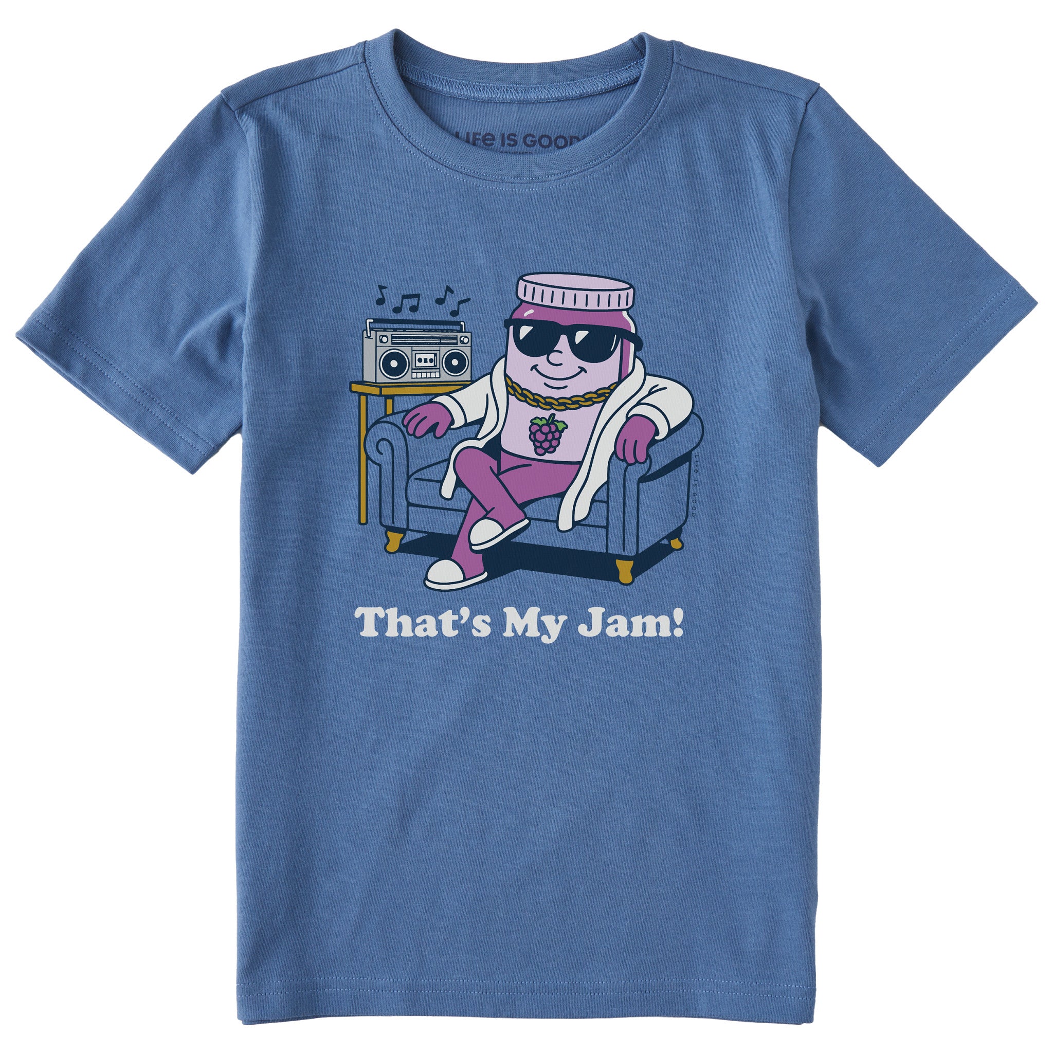 Kids That's My Jam Short Sleeve Crusher Tee | Shop Life is Good