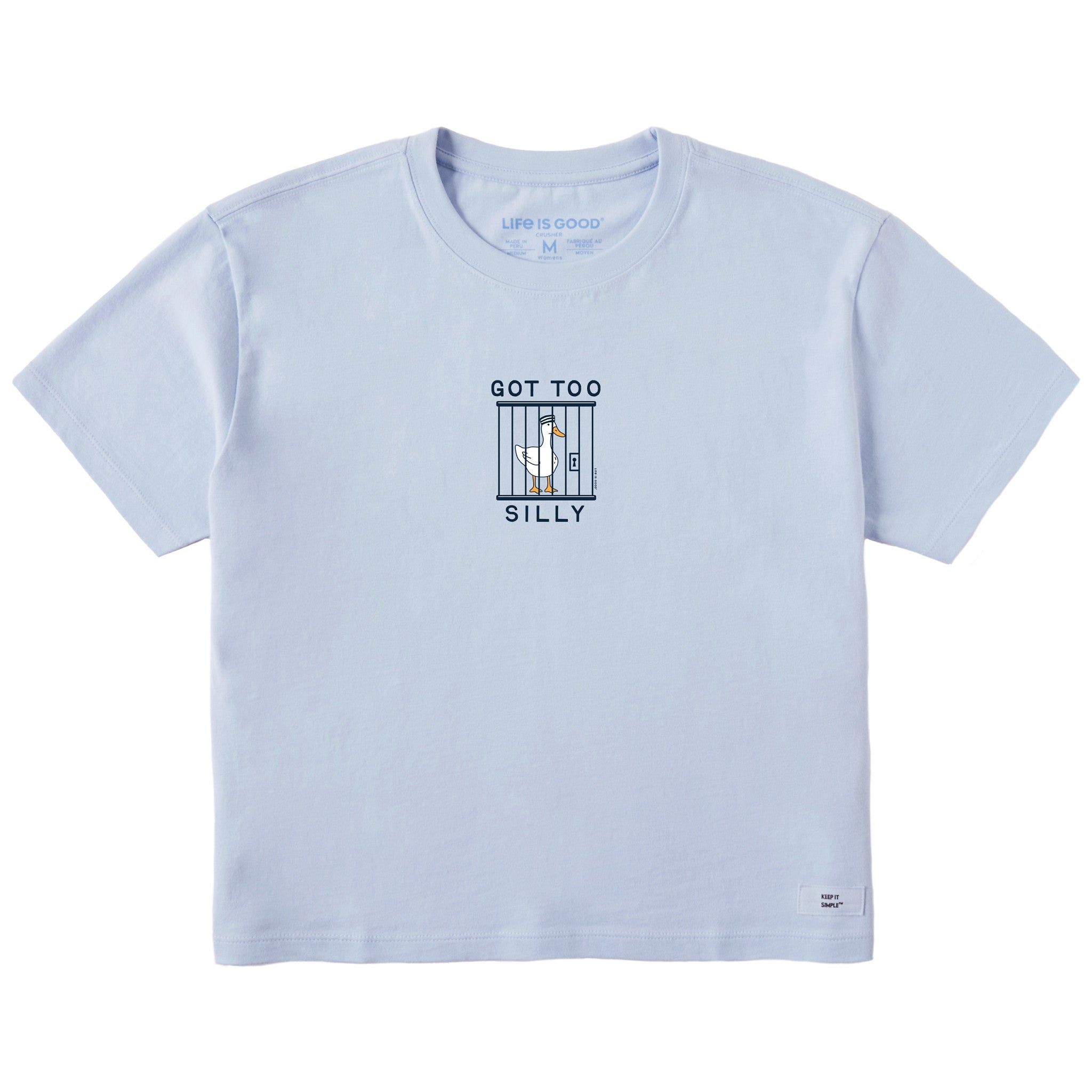 Women's Got Too Silly Short Sleeve Crusher Boxy Tee | Shop Life is