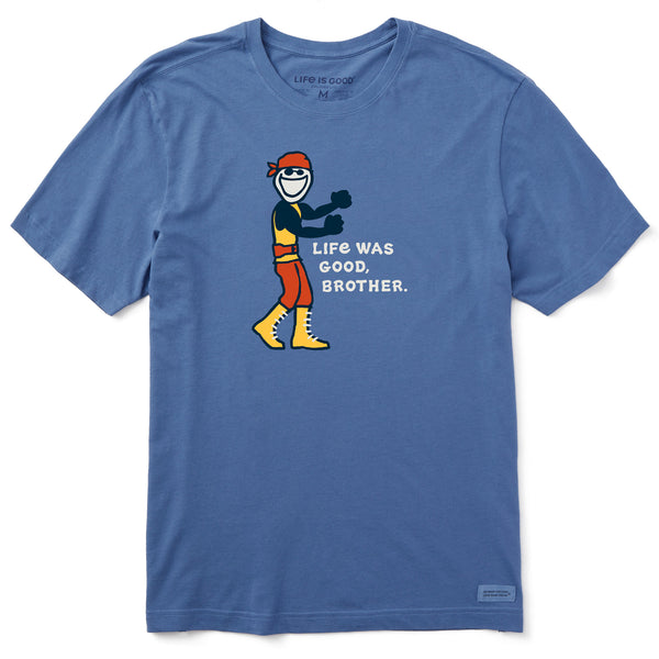 Men's Life Was Good, Brother Short Sleeve Crusher Tee | Shop Life