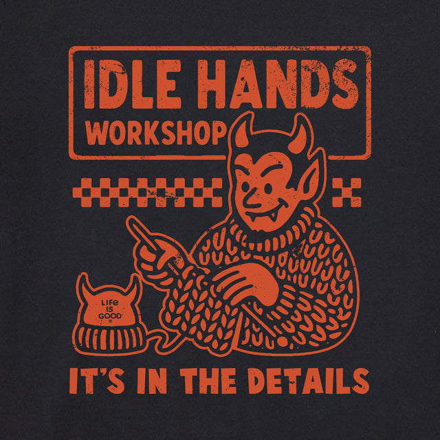 Product image for "Women's Idle Hands Workshop Short Sleeve Crusher Boxy Tee" ||171969_2
