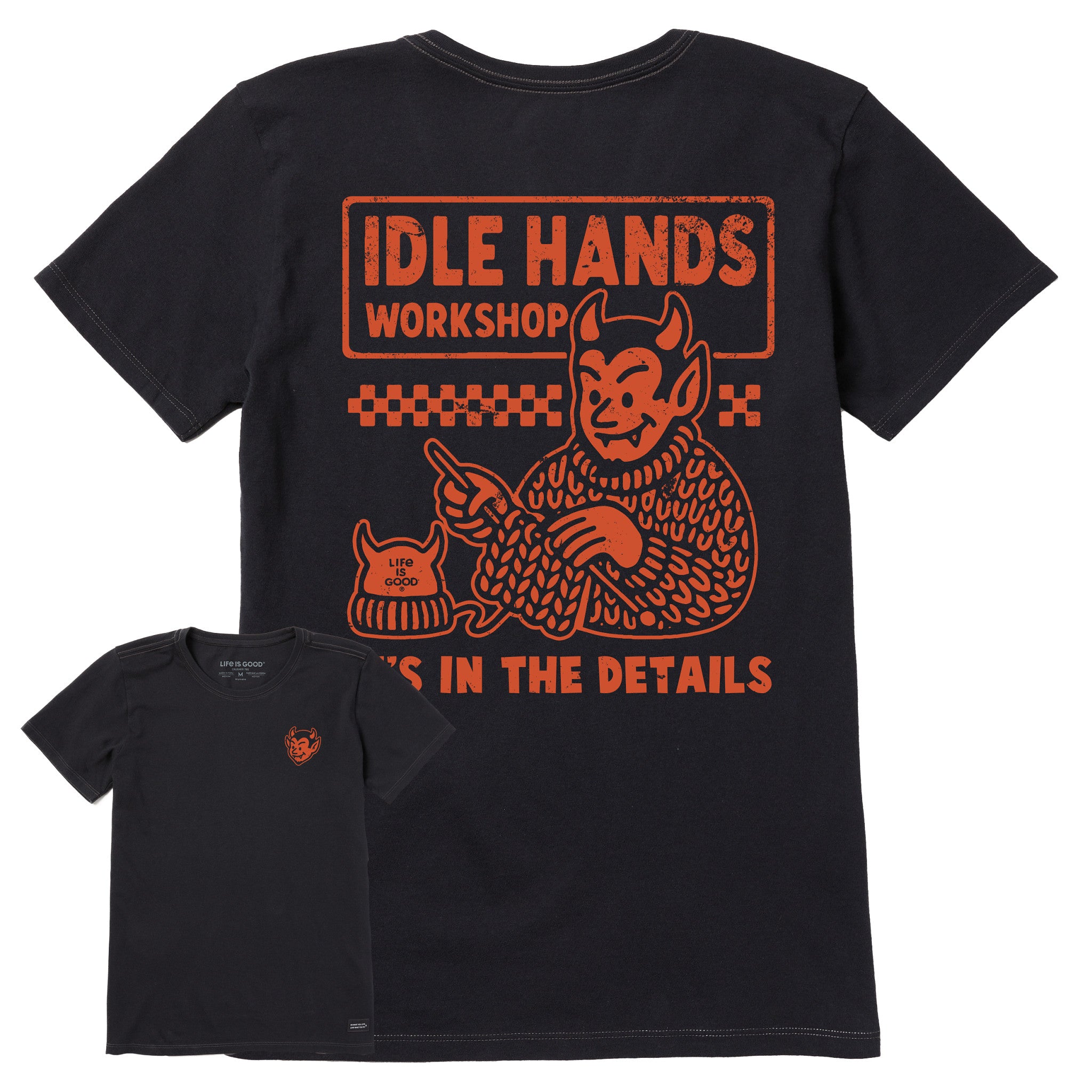 Women's Idle Hands Workshop Short Sleeve Crusher Tee | Shop Life