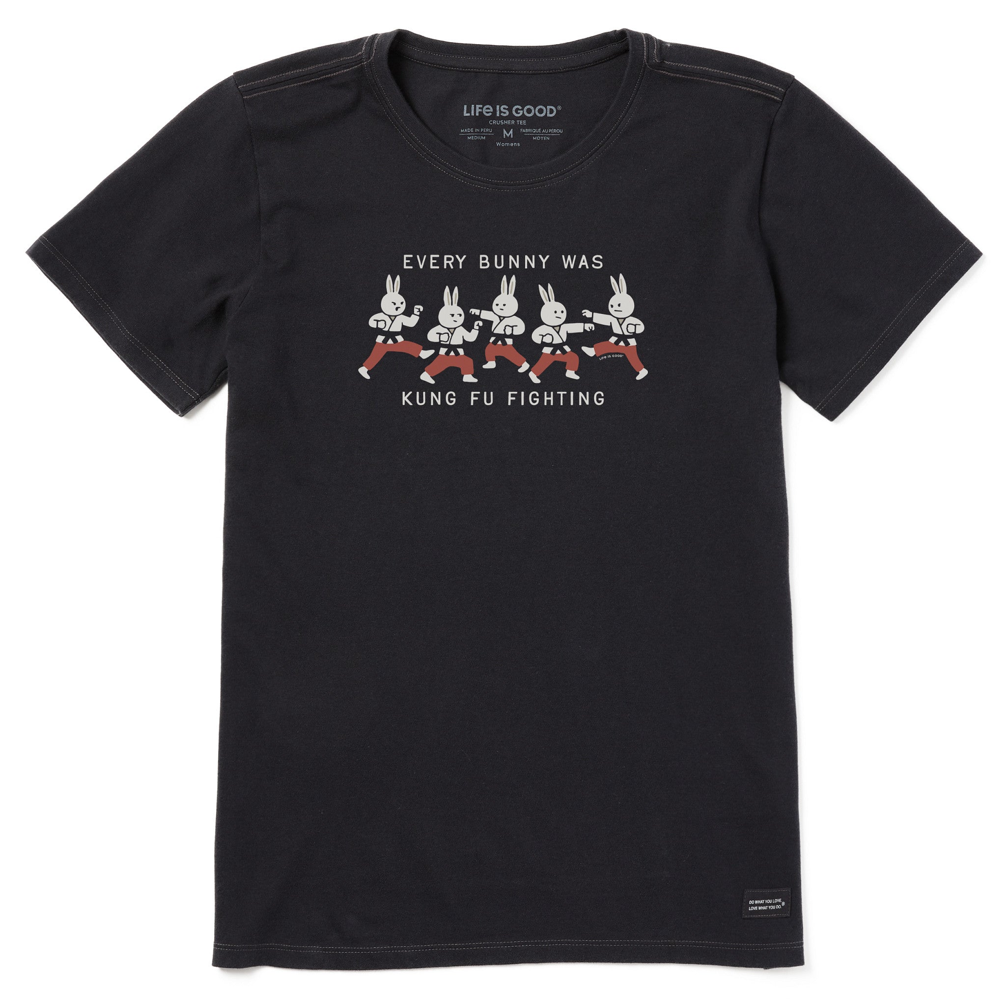 Women's Every Kung Fu Bunny Short Sleeve Tee | Shop Life is Good
