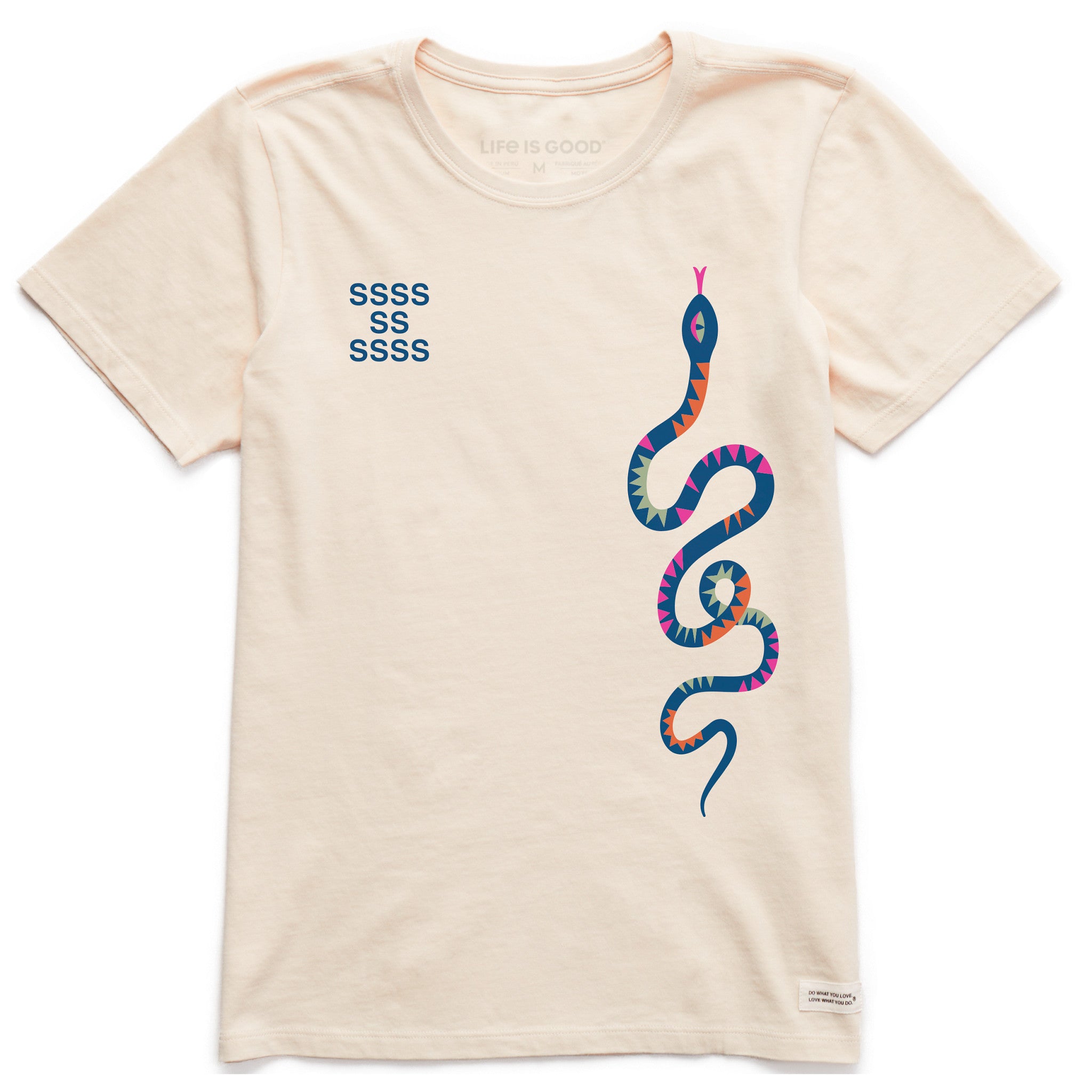 Women's SSSSSS Snake Short Sleeve Crusher Tee | Shop Life is Good