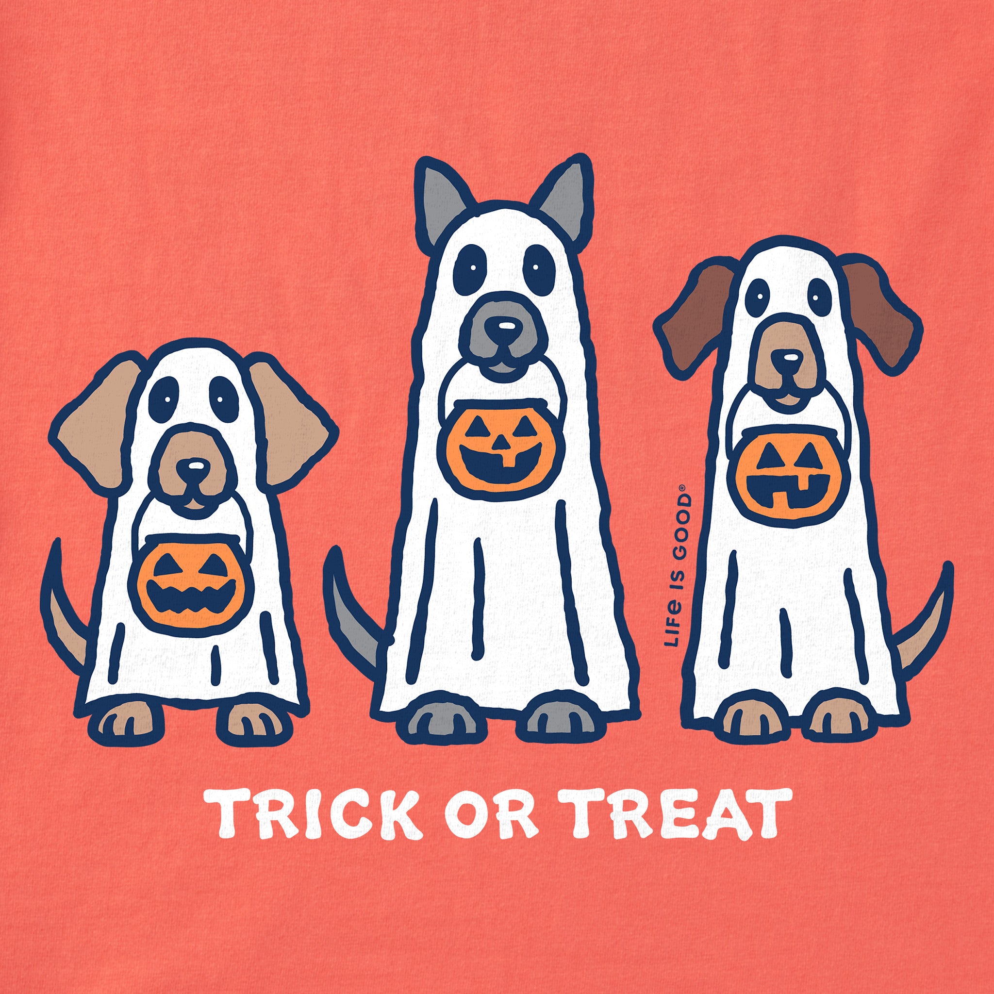 Kids Halloween Dogs Short Sleeve Crusher Tee | Shop Life is Good