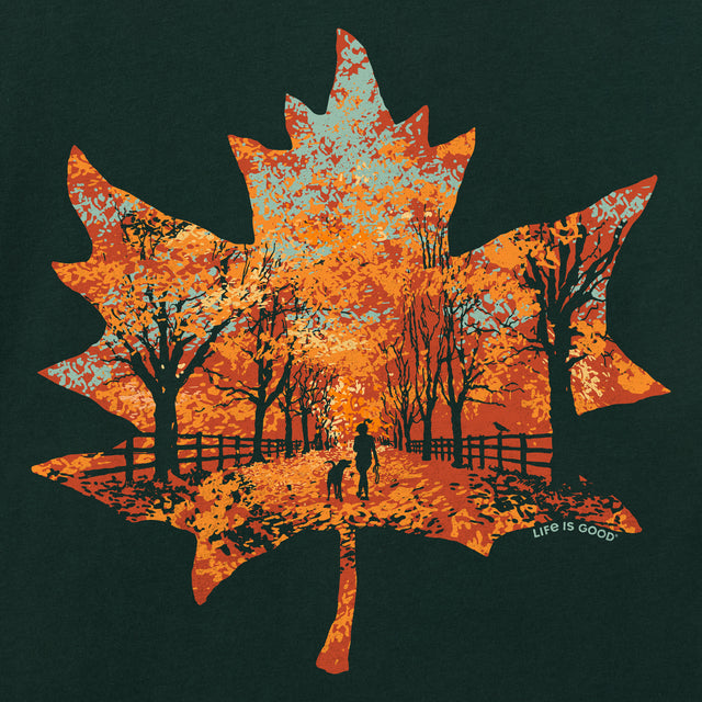 Product image for "Women's Leaf Your Worries Behind Long Sleeve Crusher Tee" ||172751_2