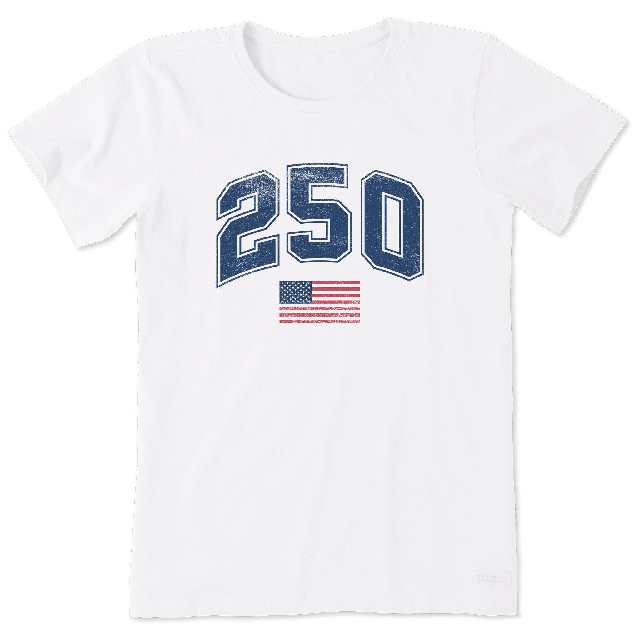 Women's 250 USA Short Sleeve Tee | Shop Life is Good