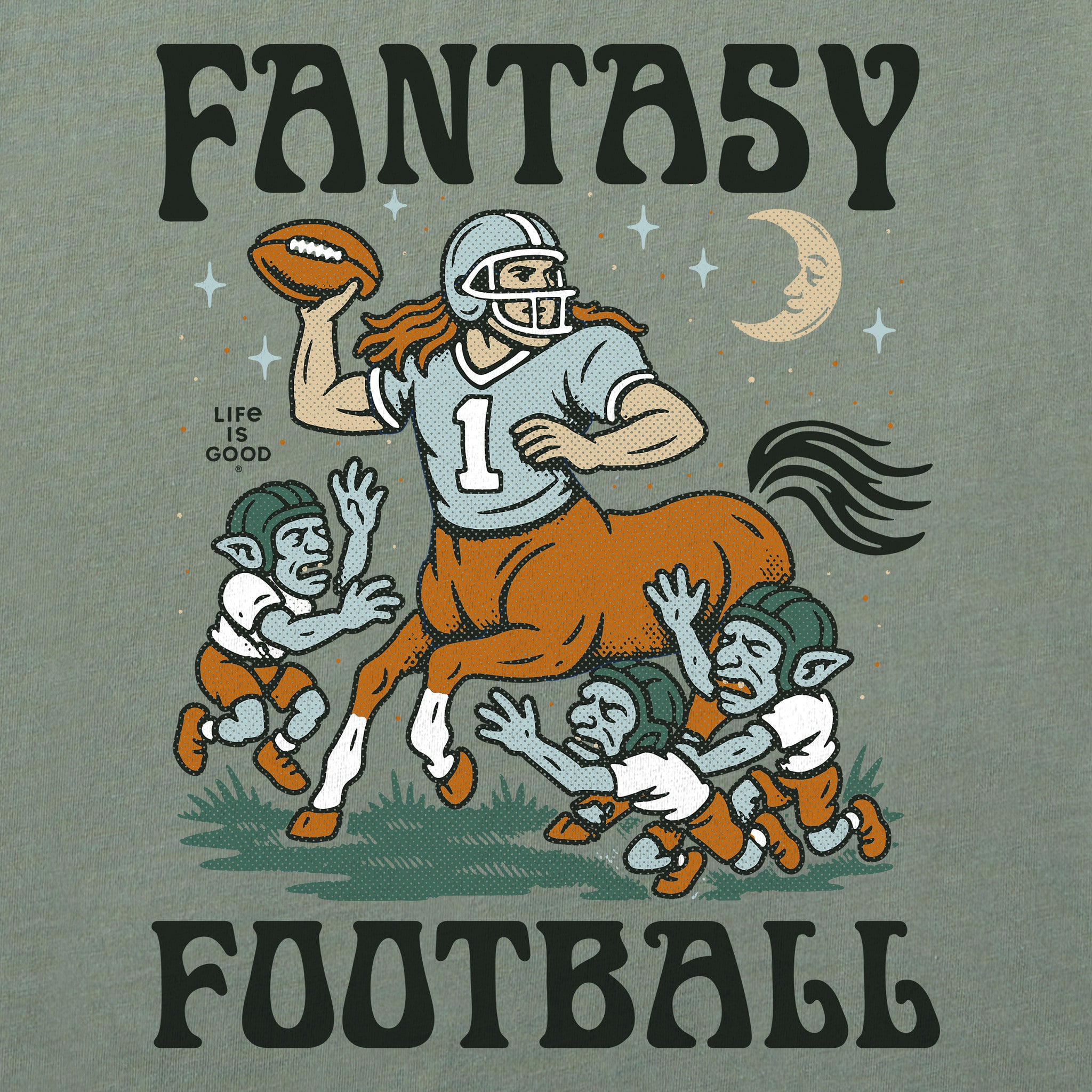 Women's Fantasy Football Centaur v. Goblins Short Sleeve Crusher