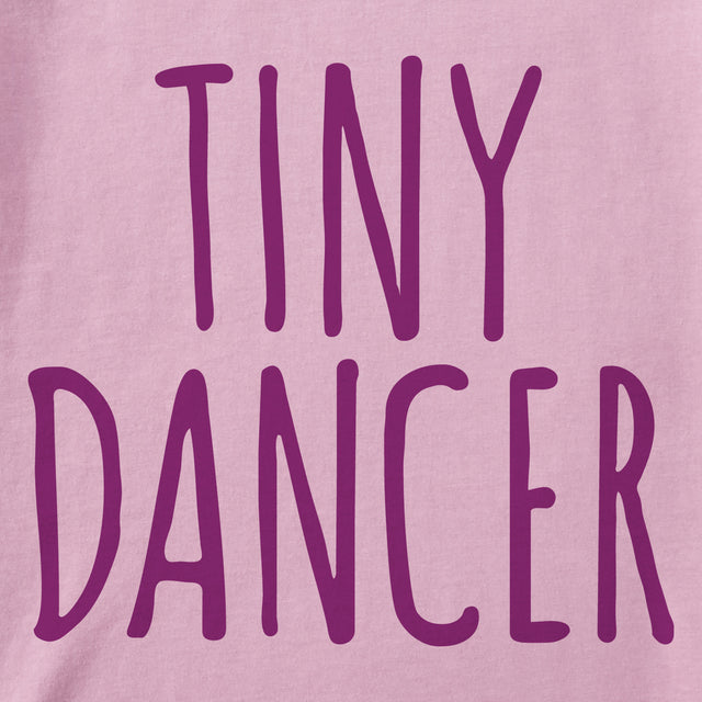 Product image for "Tiny Dancer Text Short Sleeve Toddler Crusher Tee" ||173189_2