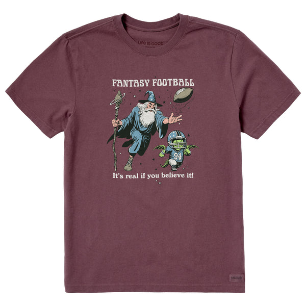 Men's Fantasy Football Short Sleeve Crusher Tee | Shop Life is Good
