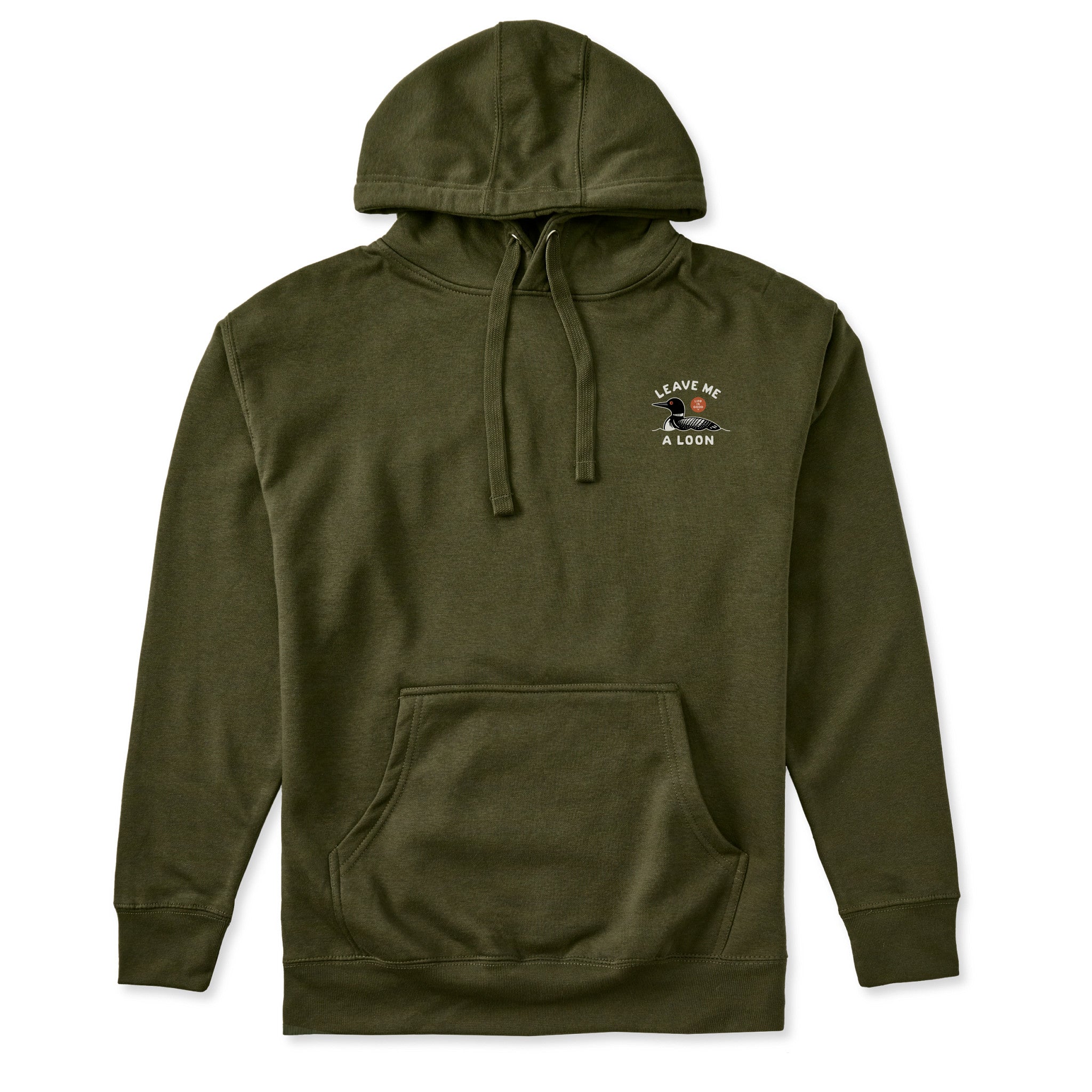 Adult Unisex Leave Me a Loon Every Wear Hoodie Sweatshirt | Shop